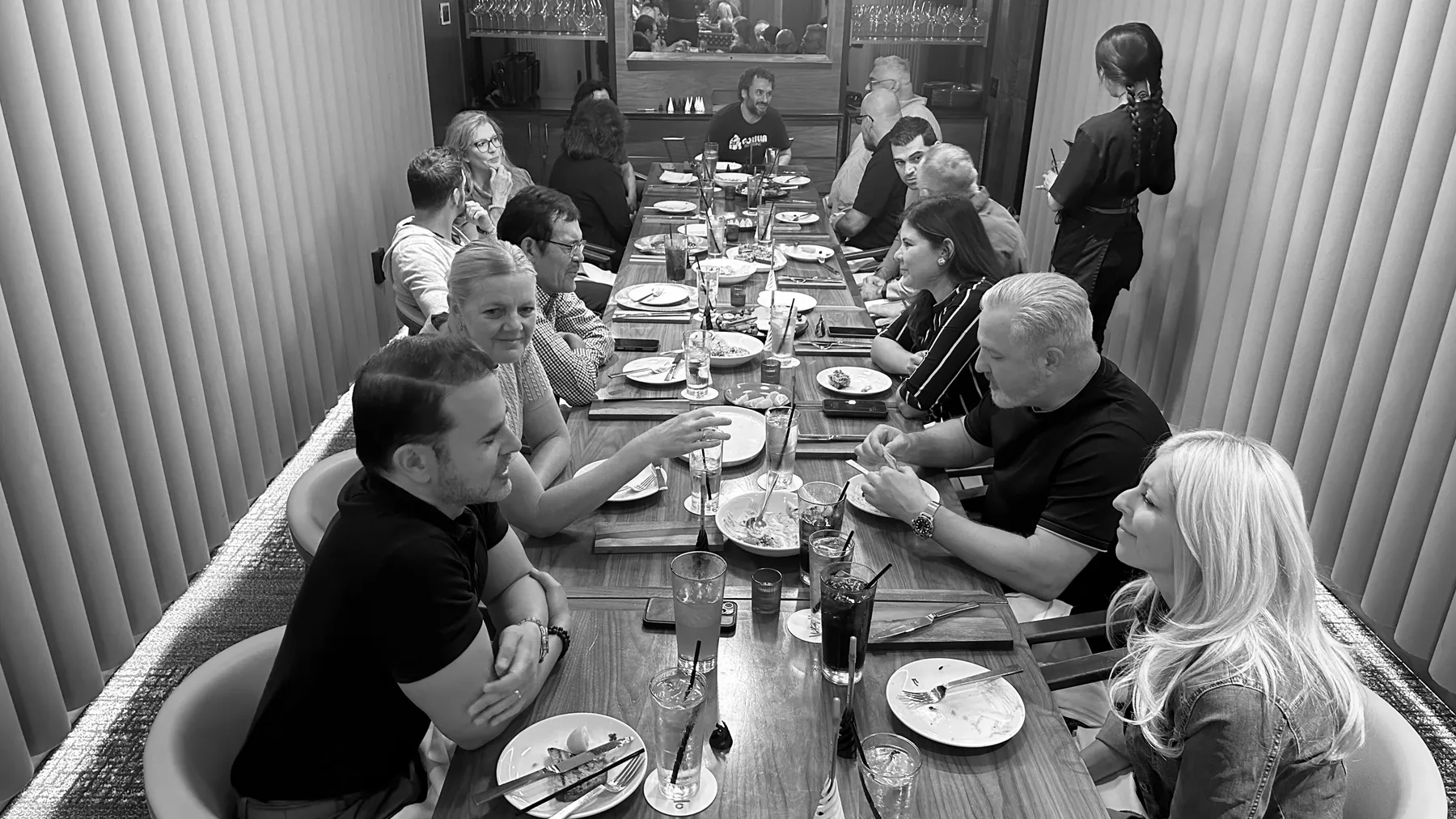 A real Impact Delivered gathering, candid conversation