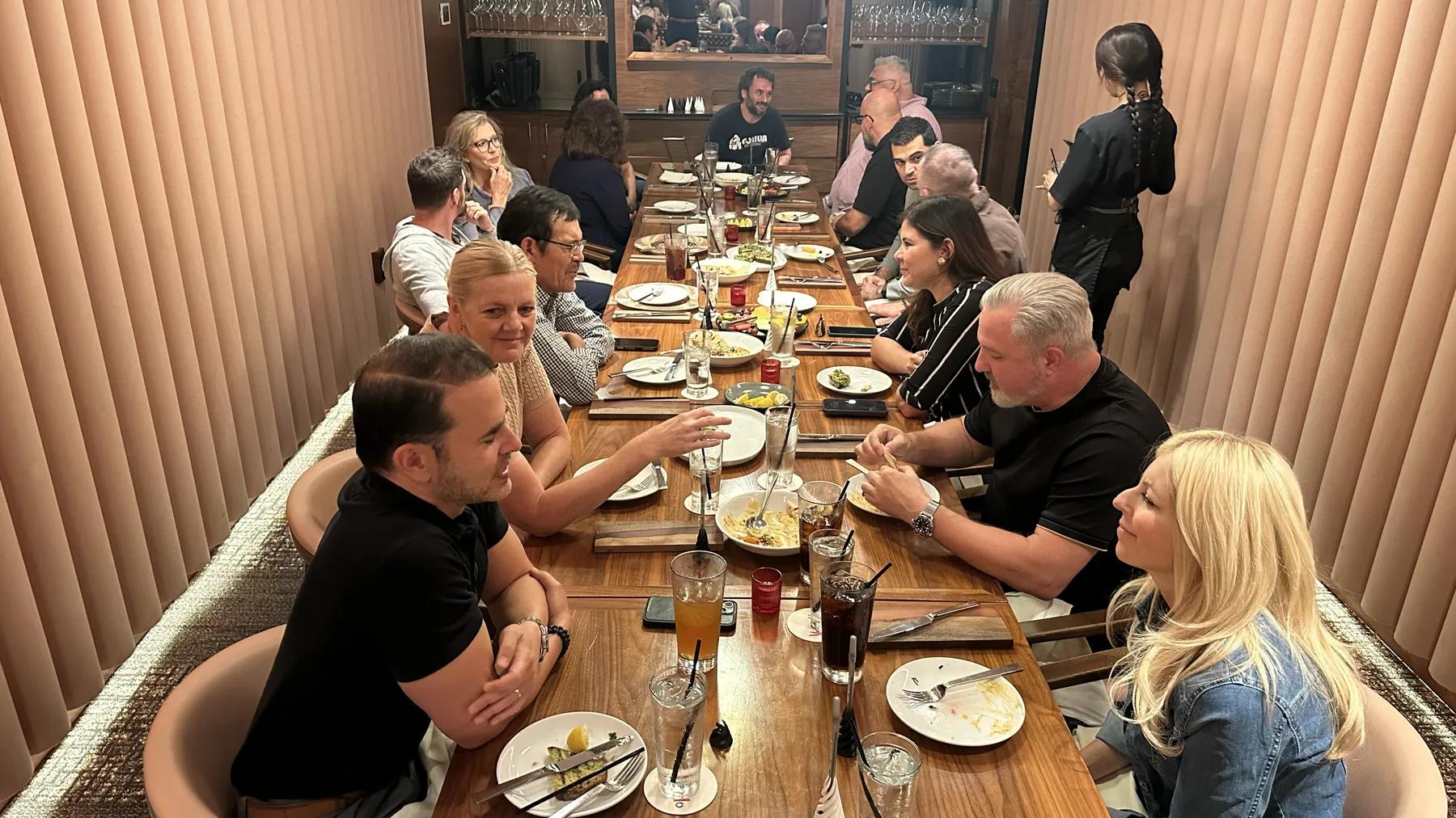 A real Lunch with Leaders gathering