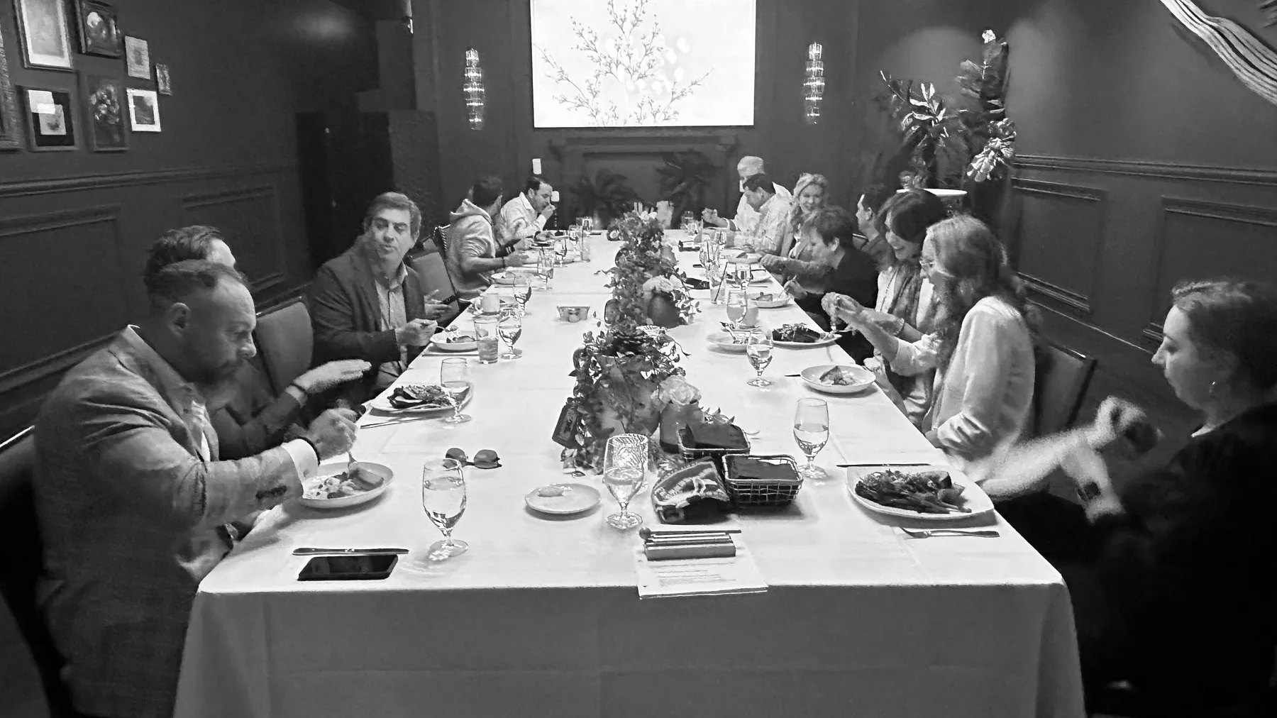 A real Lunch with Leaders gathering